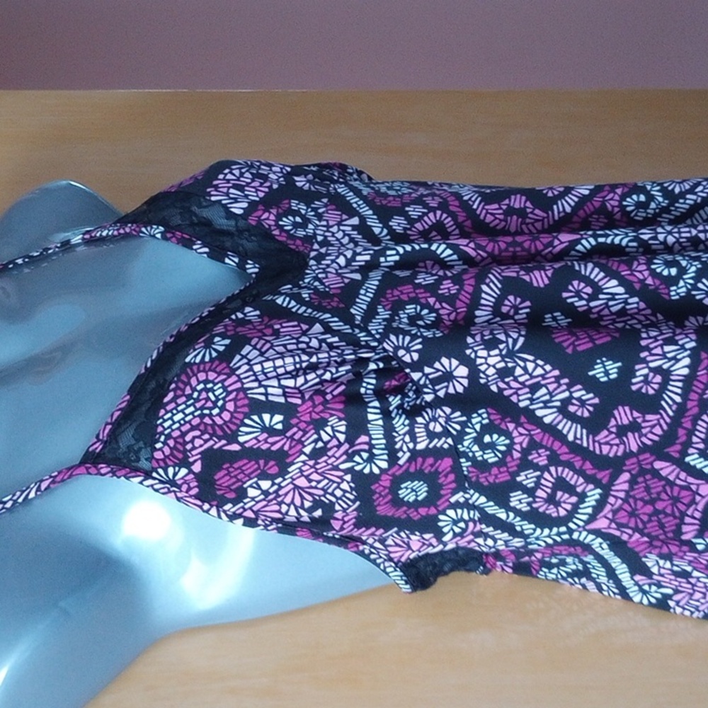 Nightie Black & Pink Size M (APT 9 brand) - Picture 4 of 11